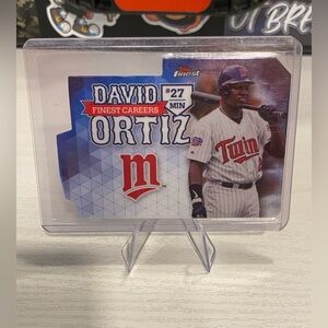David Ortiz diecut card